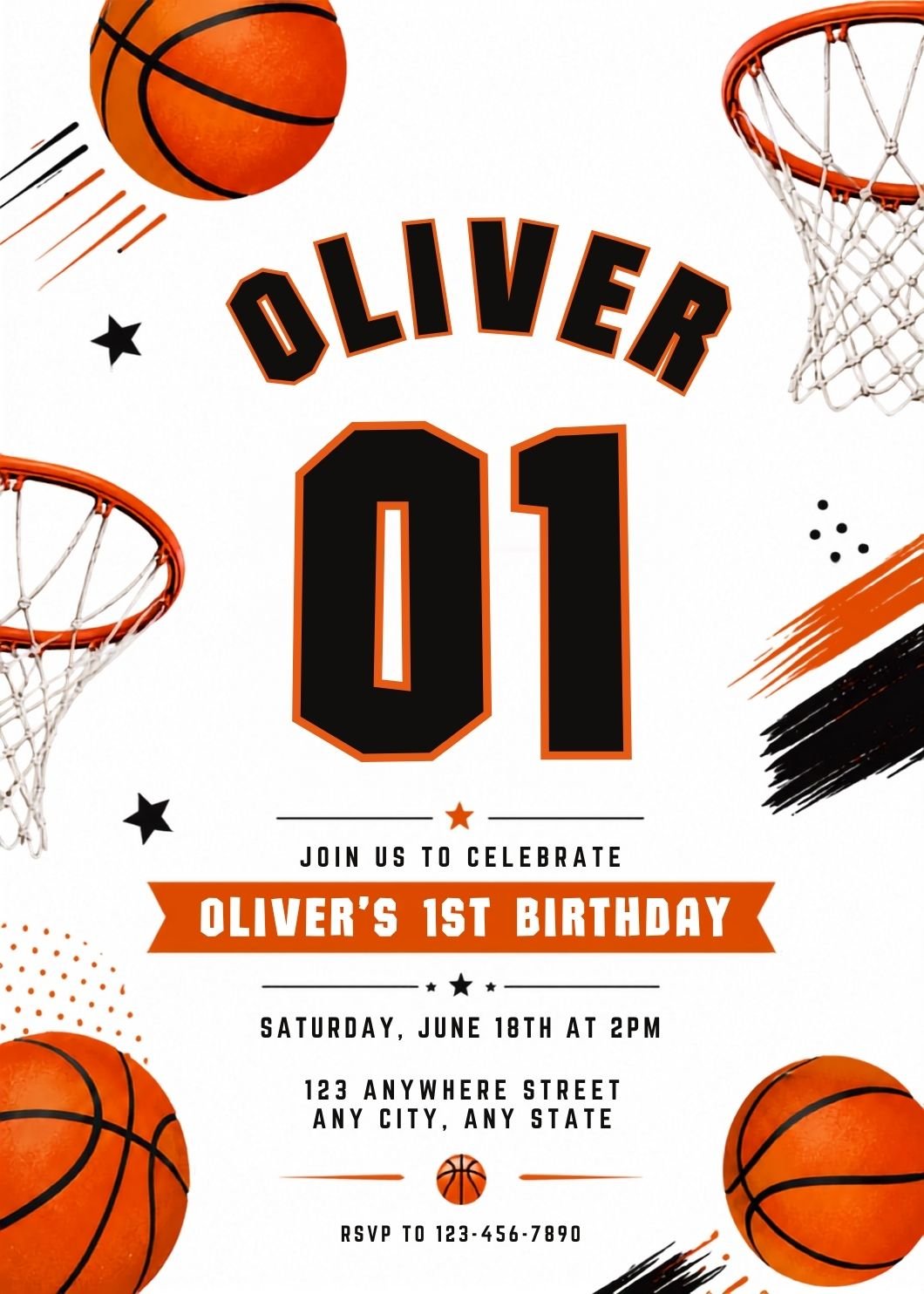 basketball invite basketball invite