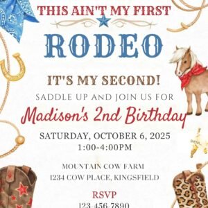 rodeo invite