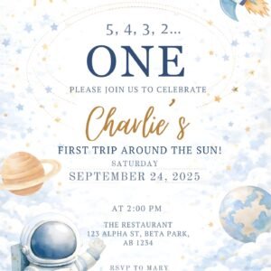 space birthday invitation (1)
