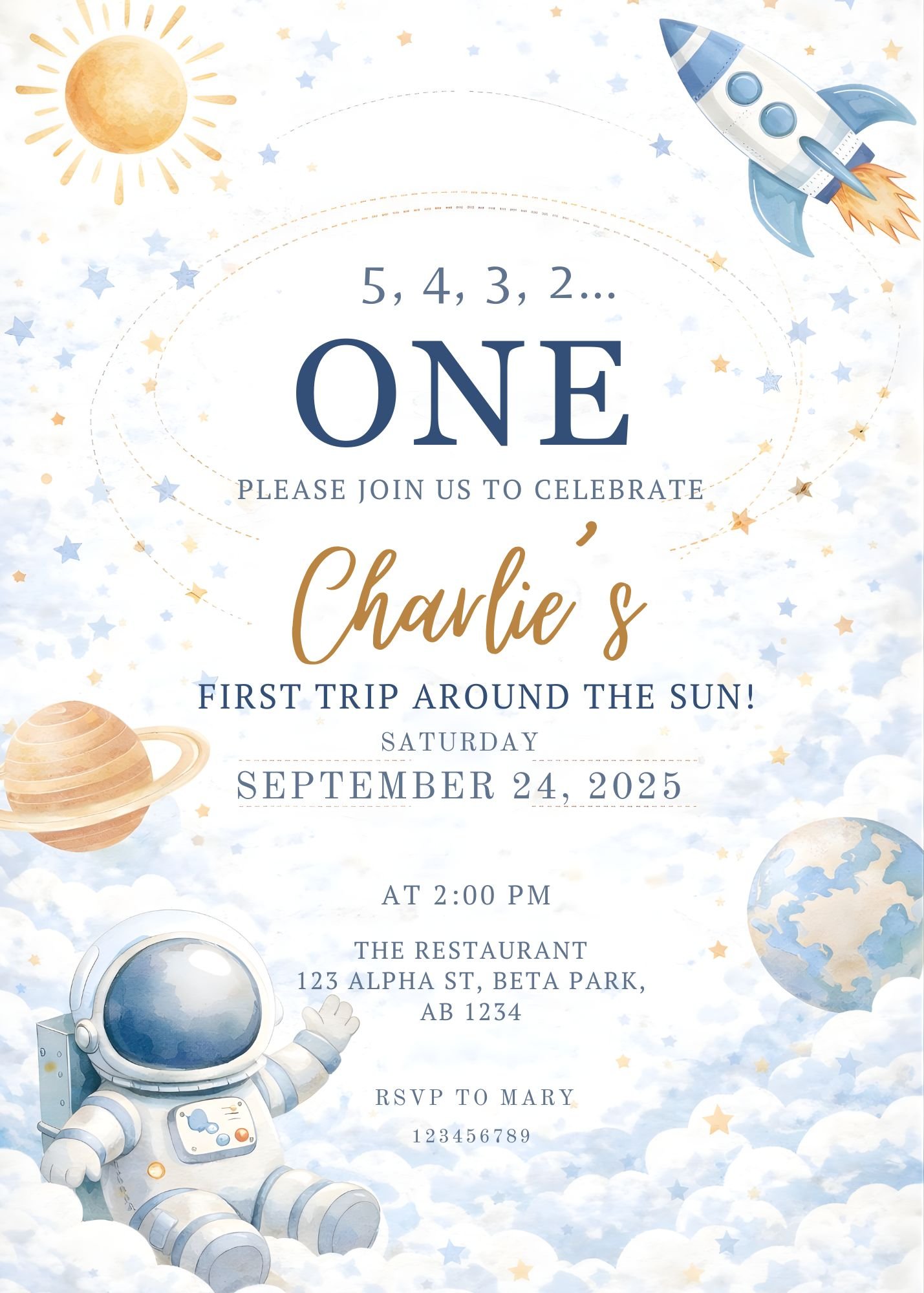 space birthday invitation (1) space birthday invitation (1)